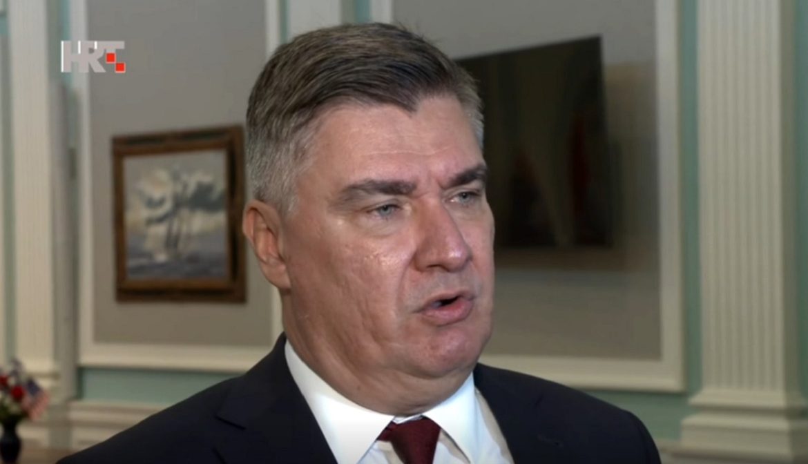 Zoran Milanovic-screenshot-HRT Predsjednik Zoran Milanović, HRT