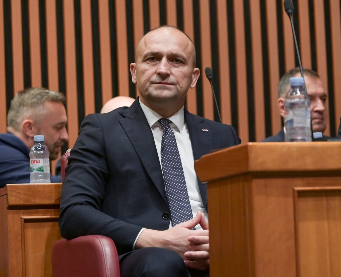 Ivan Anušić u novom Saboru