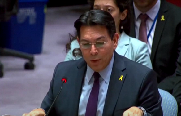 Danny Danon-izraelski veleposlanik pri UN-u-HRT-HTV-Snimka zaslona 2024-09-28 153637