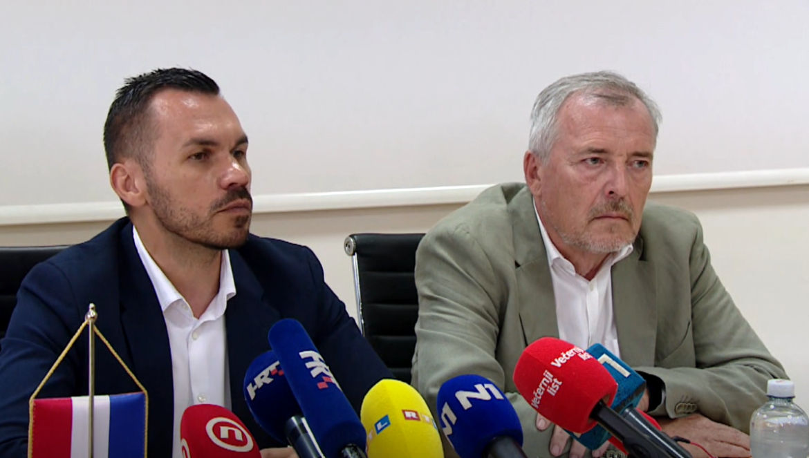 Damir Važanić i Krunoslav Capak