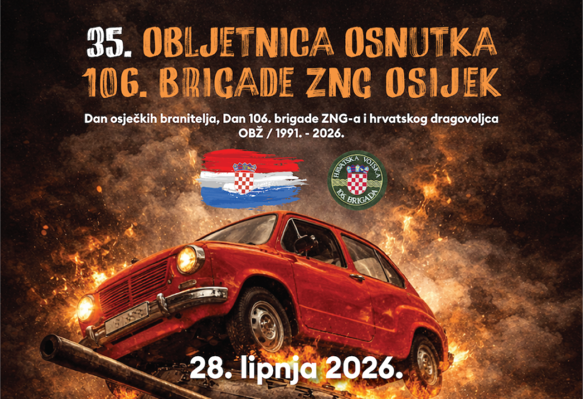 Osijek slavi heroje 106. brigade ZNG-a