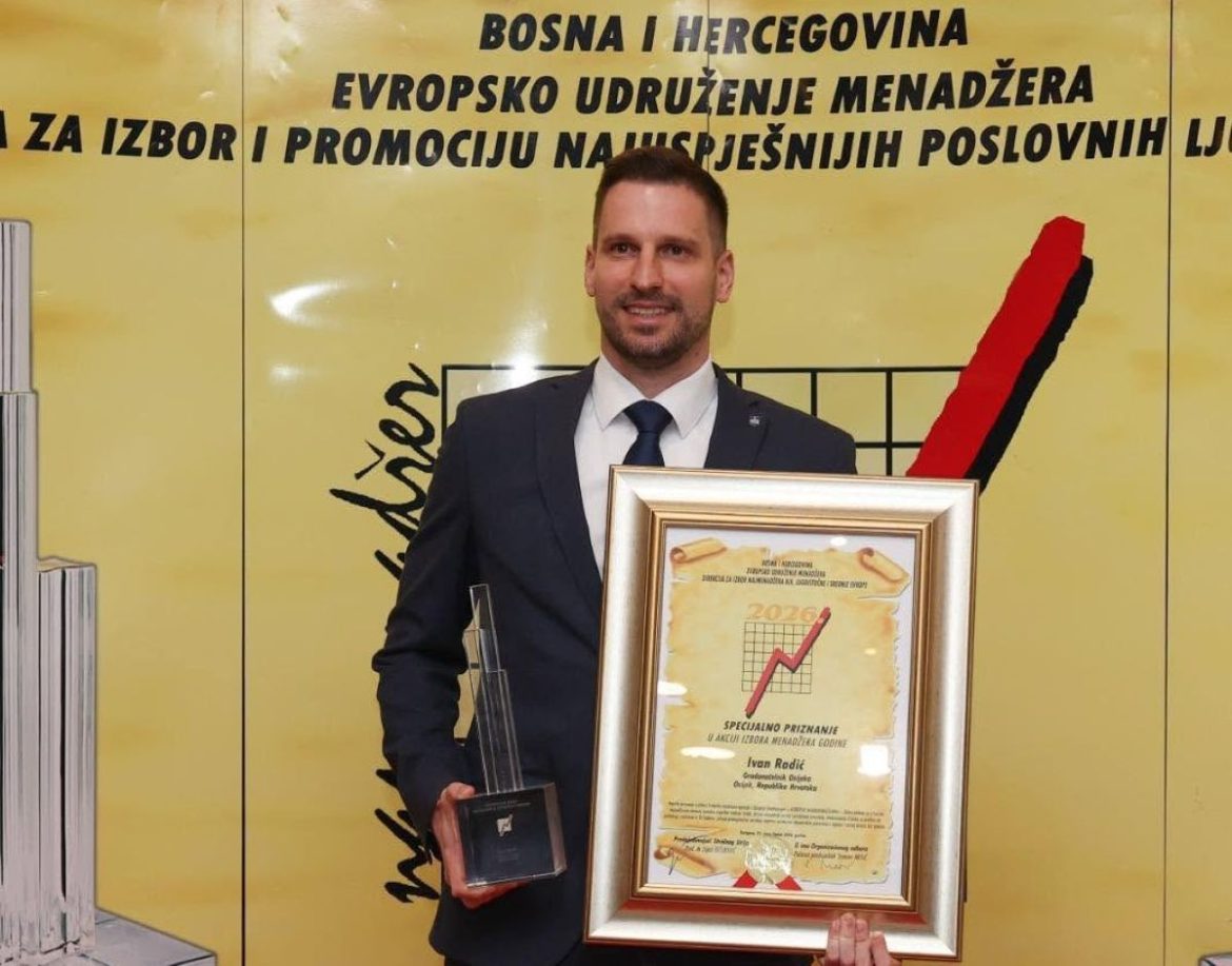 Ivan Radić proglašen „Europskim najgradonačelnikom“